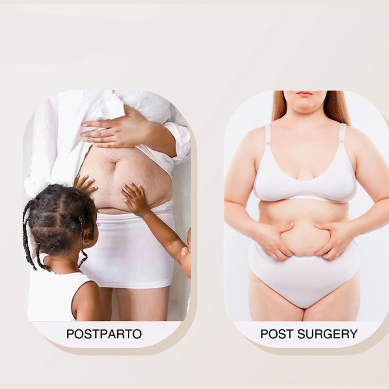 Dame mavekontrol shapewear bodysuit med lynlås