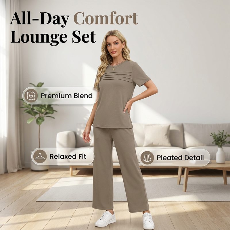 Women's 2-Piece Casual Lounge Set