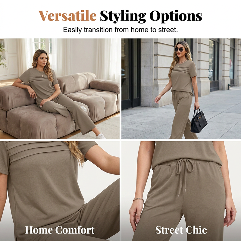 Women's 2-Piece Casual Lounge Set