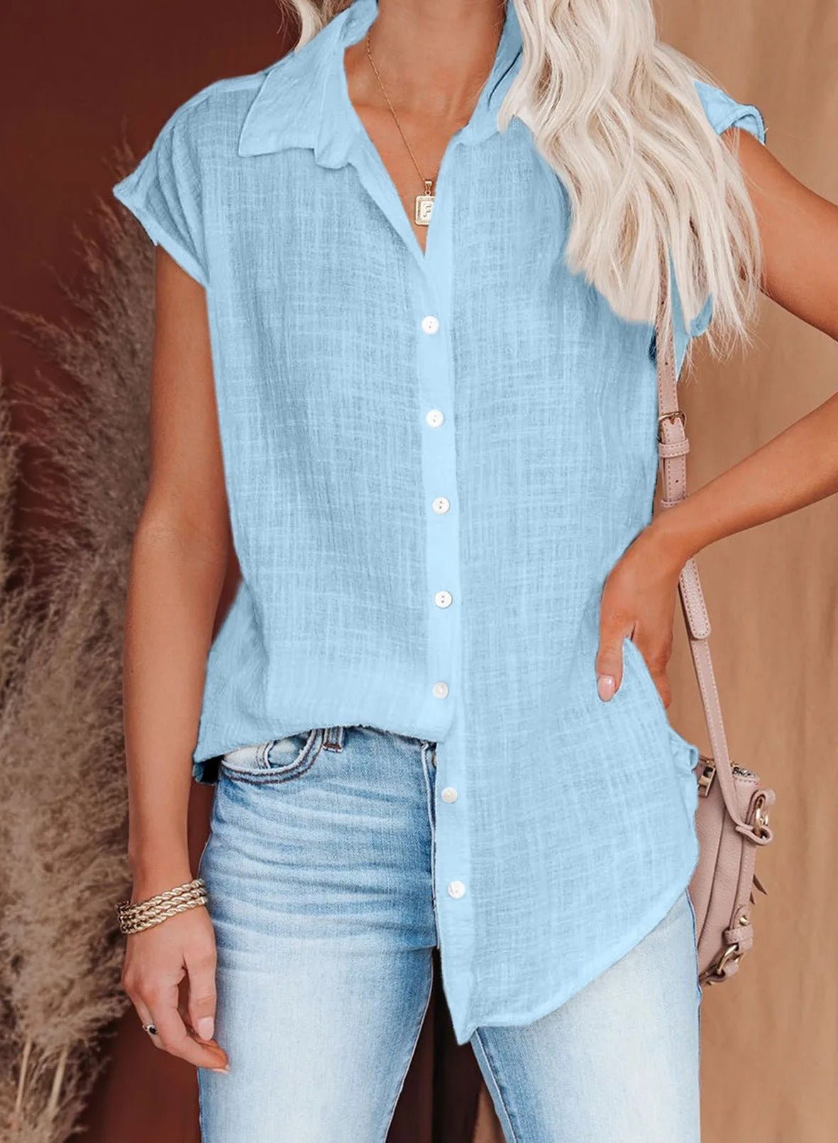 Leonie | Afslappet sommerbluse