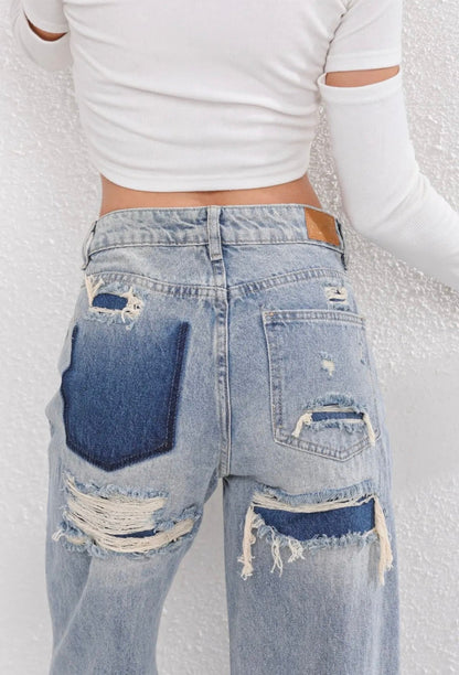Livia - Vintage revnede jeans