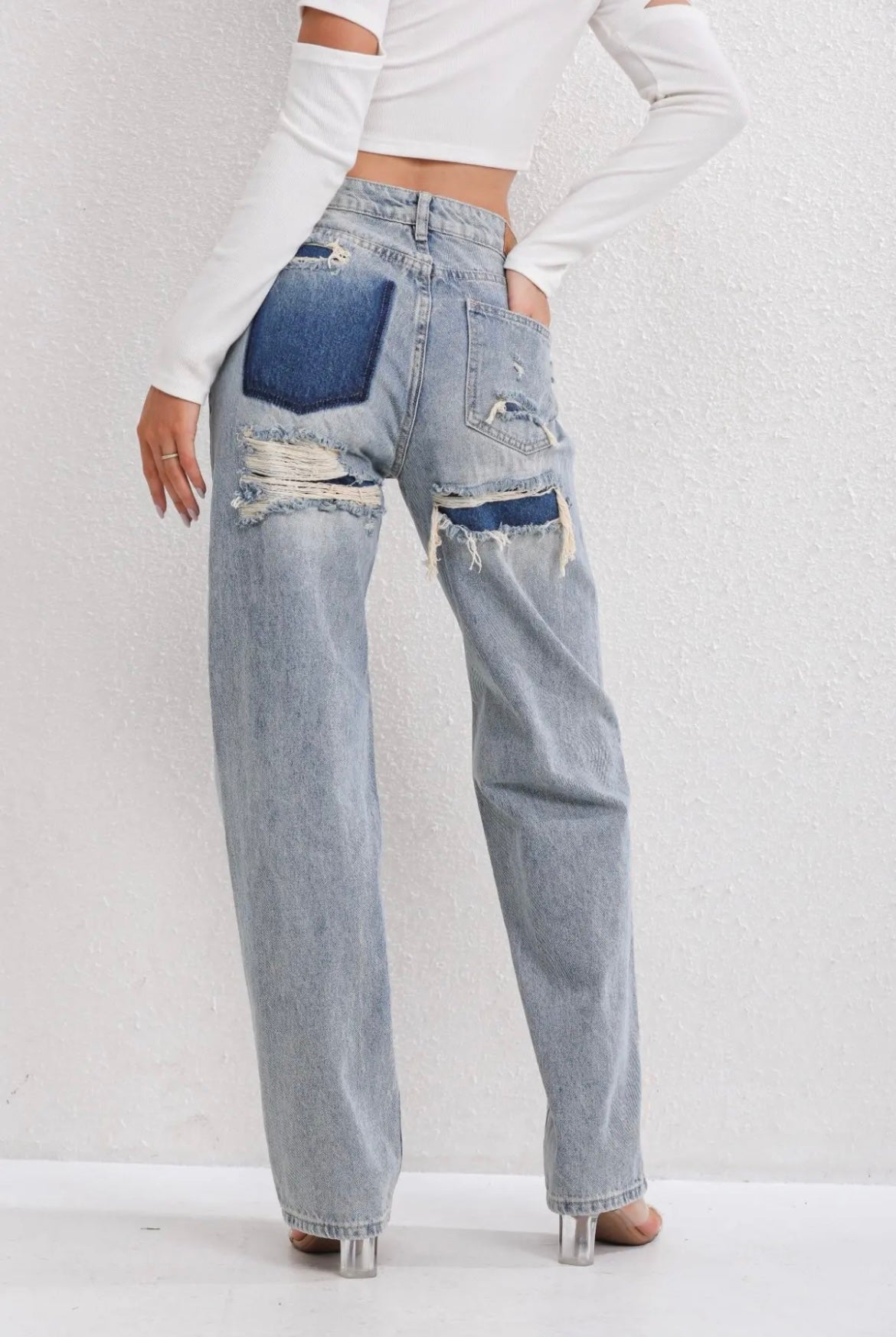 Livia - Vintage revnede jeans