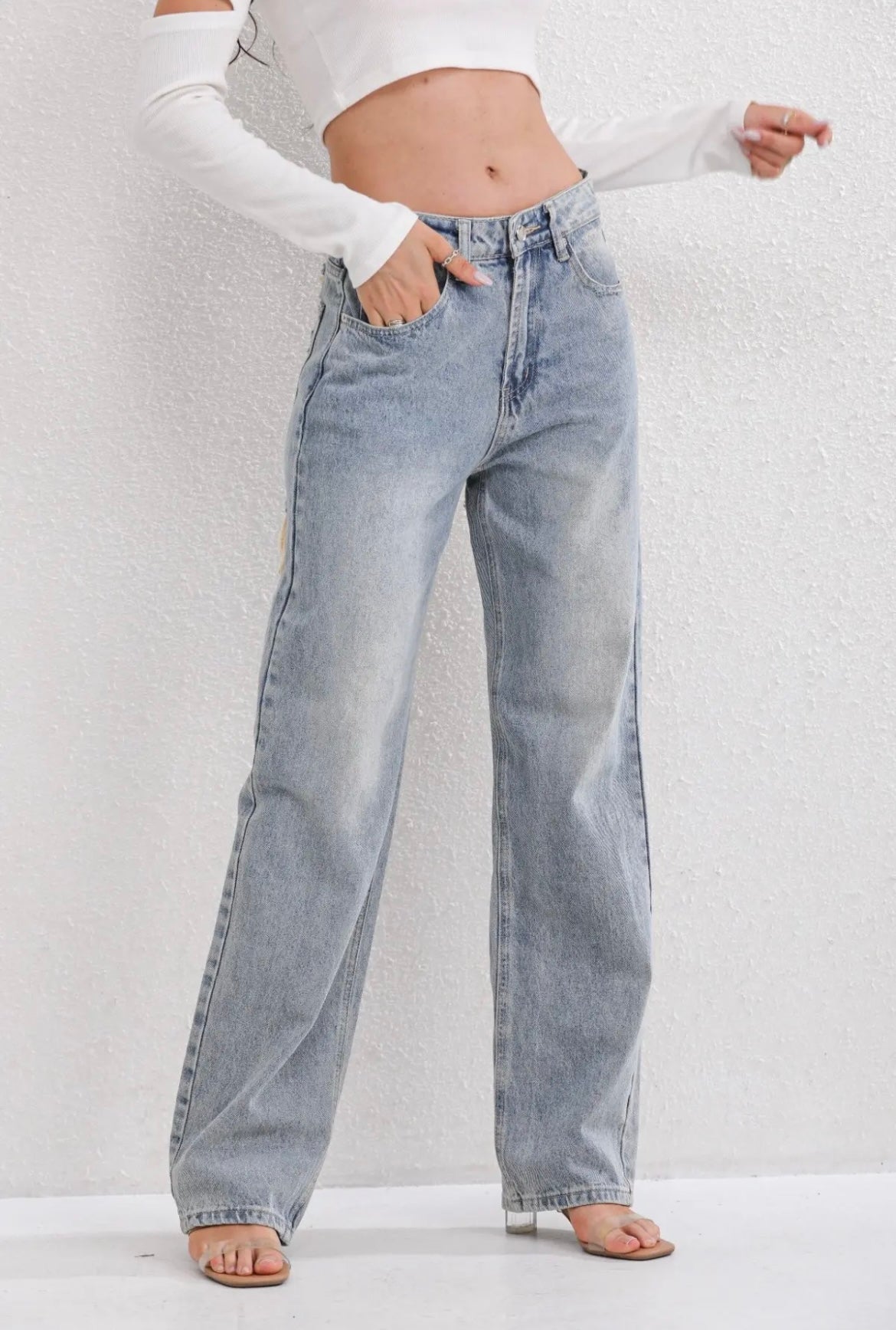 Livia - Vintage revnede jeans